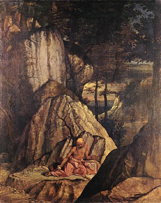 LOTTO, Lorenzo Penitent St Jerome sg china oil painting image